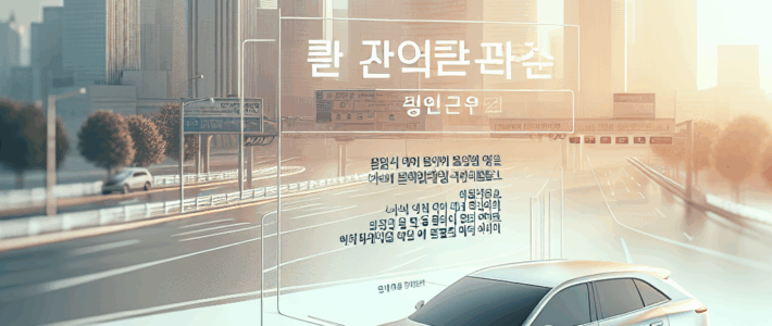 강남에서 겁 없이 운전 익히는 노하우 강남운전연수